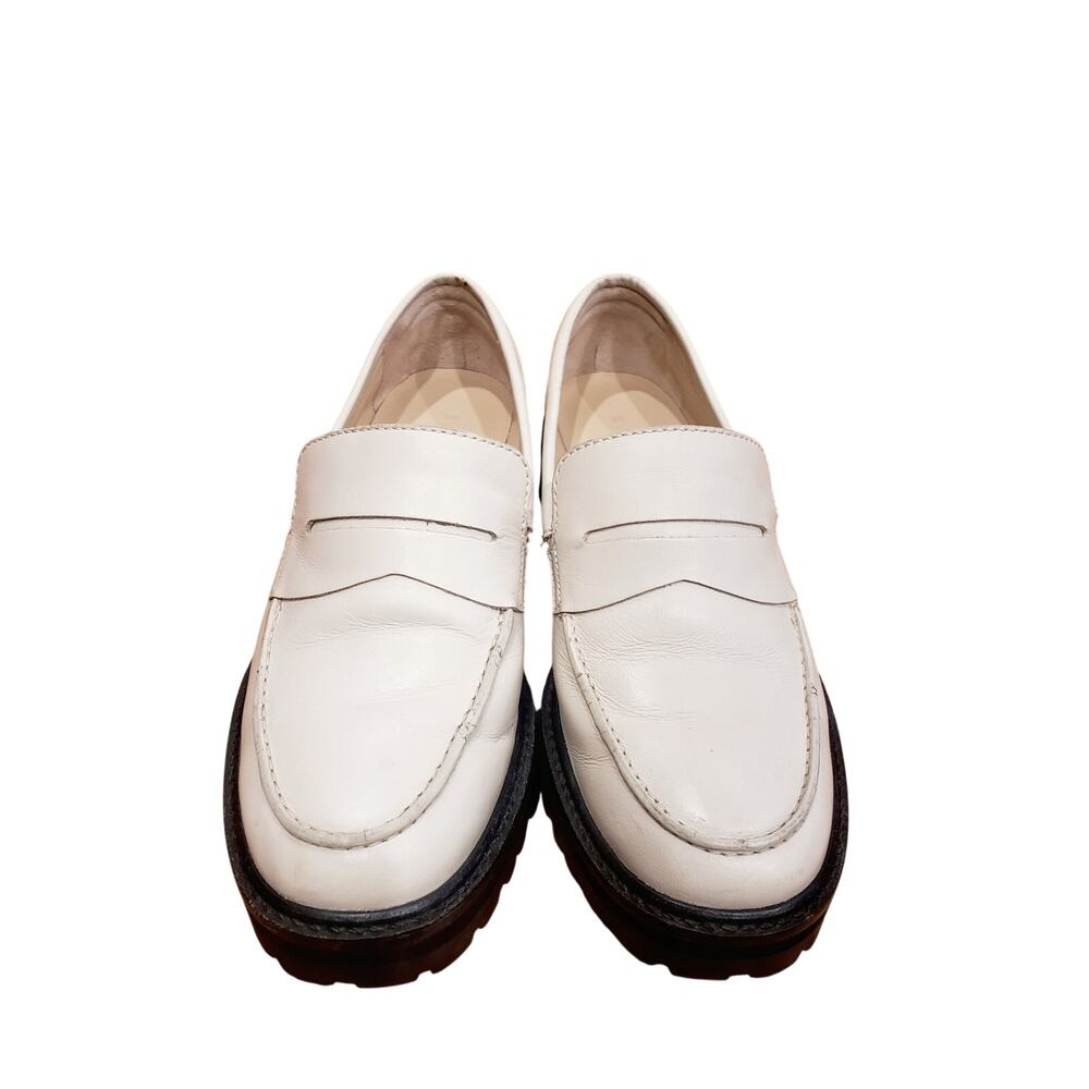 Everlane Lug Sole Loafer in Parchment Size 7 - Picture 2 of 9